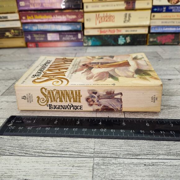 Savannah by Eugenia Price 1984 Berkley Edition READER COPY Historical Romance PB - Picture 3 of 12